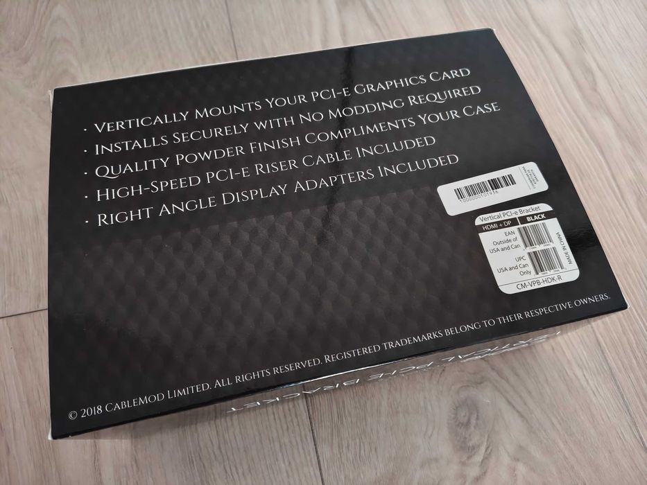 Suporte Vertical CableMod para Placa Gráfica