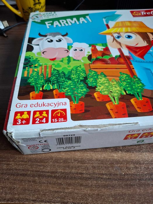 Trefl gra edukacyjna Farma