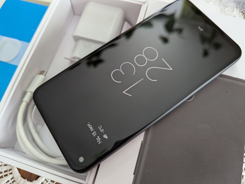 ІДЕАЛ Google Pixel 4a4G 6-128Gb Just Black/Neverlock/2-Sim/NFC/Компакт