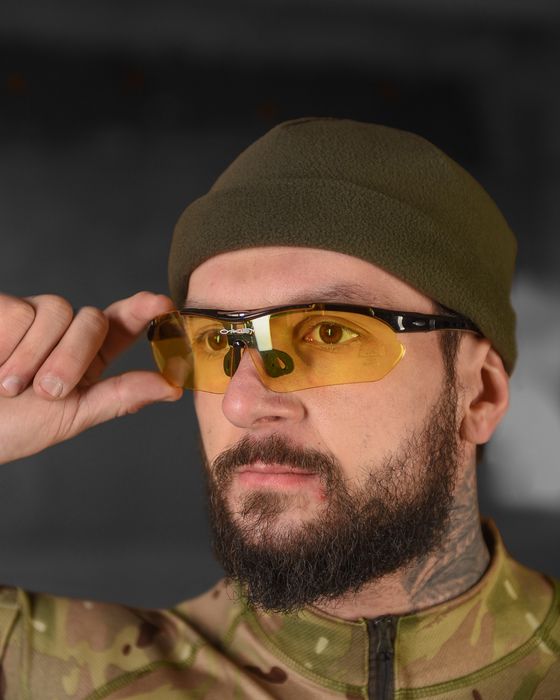Окуляри тактичні захисні у чохлі