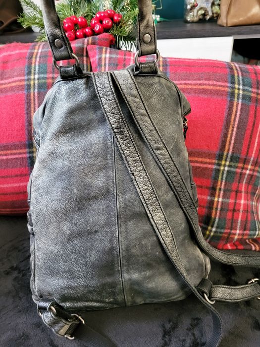 Oryginalny skórzany plecak FREDsBRUDER skóra naturalna