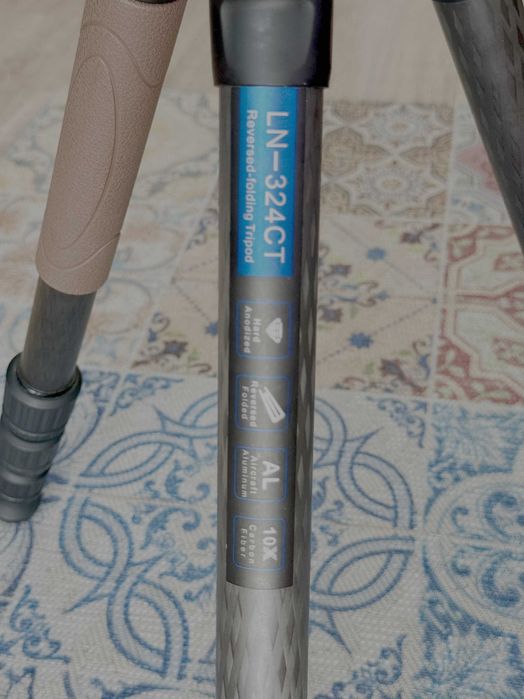 Tripé (e monopé) Leofoto LN-324CT — Fibra de Carbono