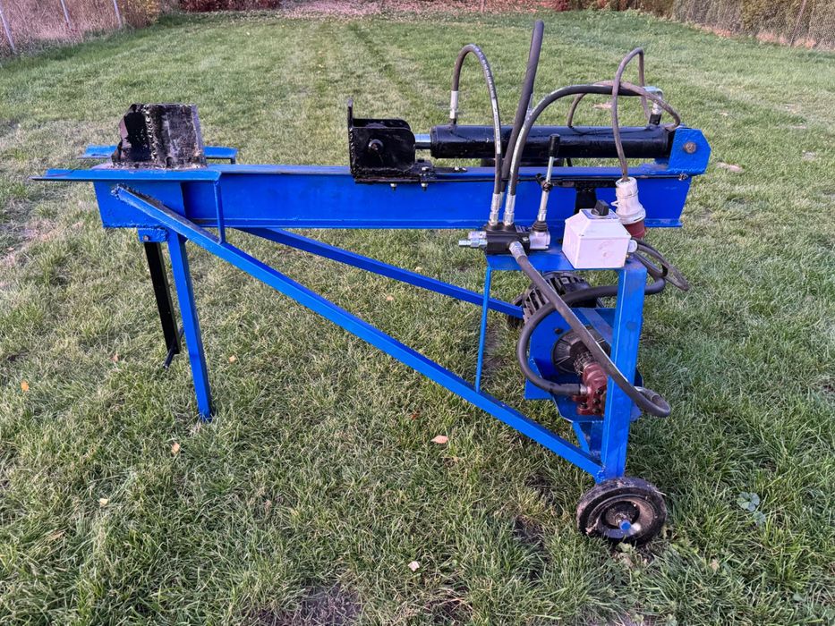 Łuparka rębak hydrauliczna do drewna