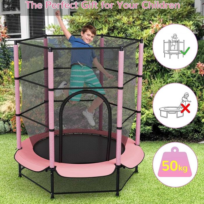 Nowa trampolina 140cm/ skocznia/ zabawa/ do ogrodu/dla dzieci !A2823!