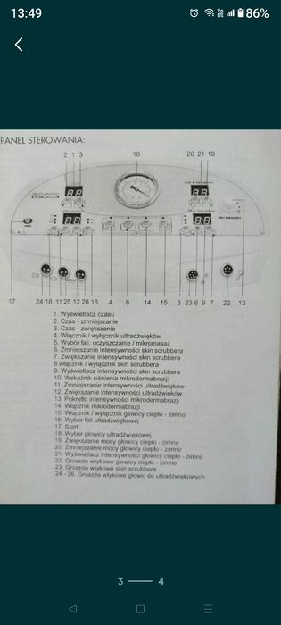 Urządzenie kosmetyczne 4w1