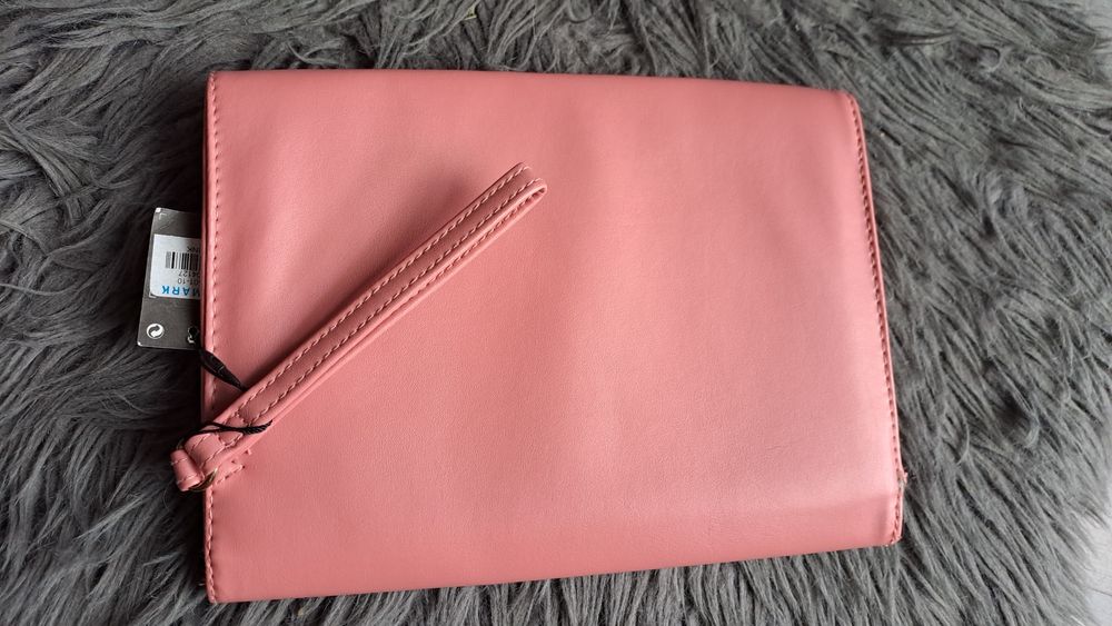 Nowa torebka kopertówka łosoś