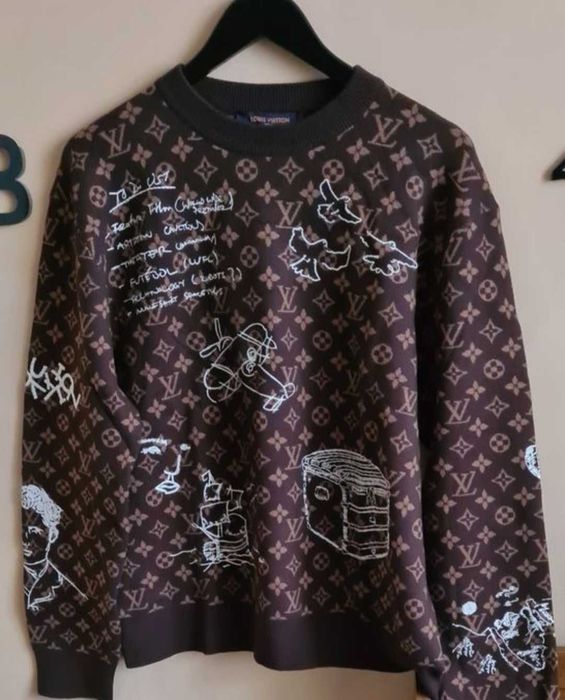 Кофта свитер Louis Vuitton оригинал