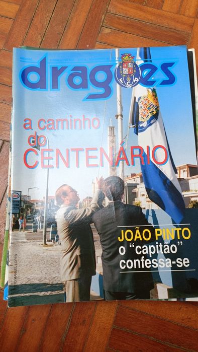 Revistas antigas Dragões 1992
