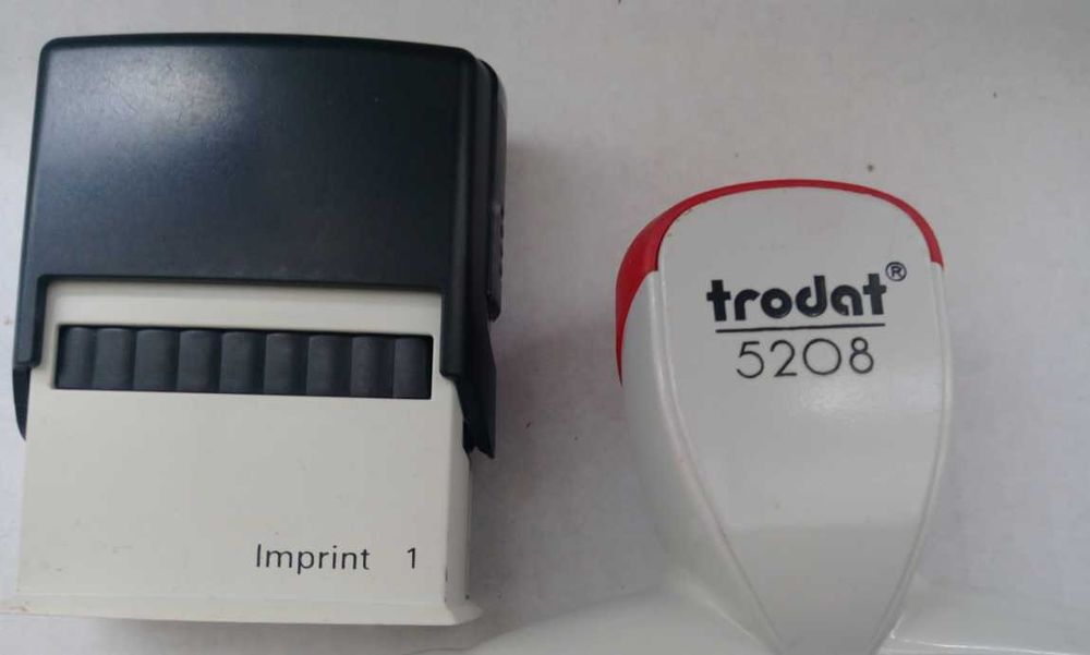 Zestaw Pieczątek Trodat 5208 i Imprint 1