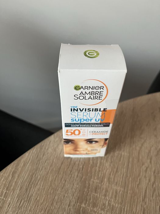 Garnier ochronne serum spf 50 ambre solaire super uv 30 ml invisible