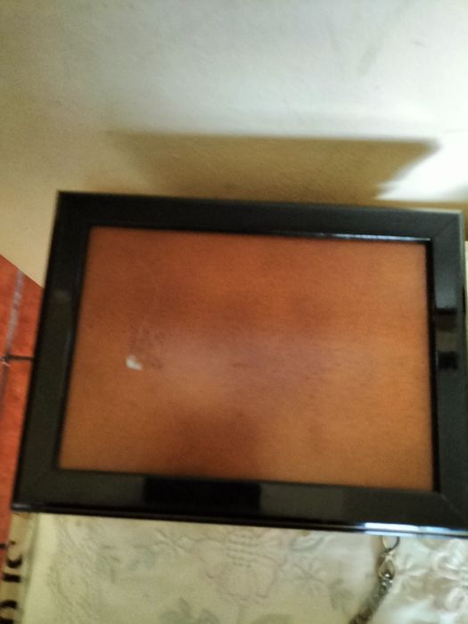 Caixa de madeira com tampa em prata da marca italiana Castellani