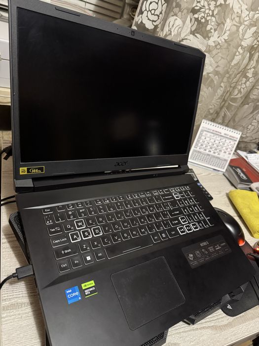 Ігровий ноутбук Acer Nitro 5: 17", i5-11400H, RTX 3060 6Gb, 16Gb DDR4