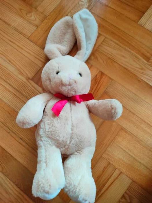 Królik pluszak długie uszy