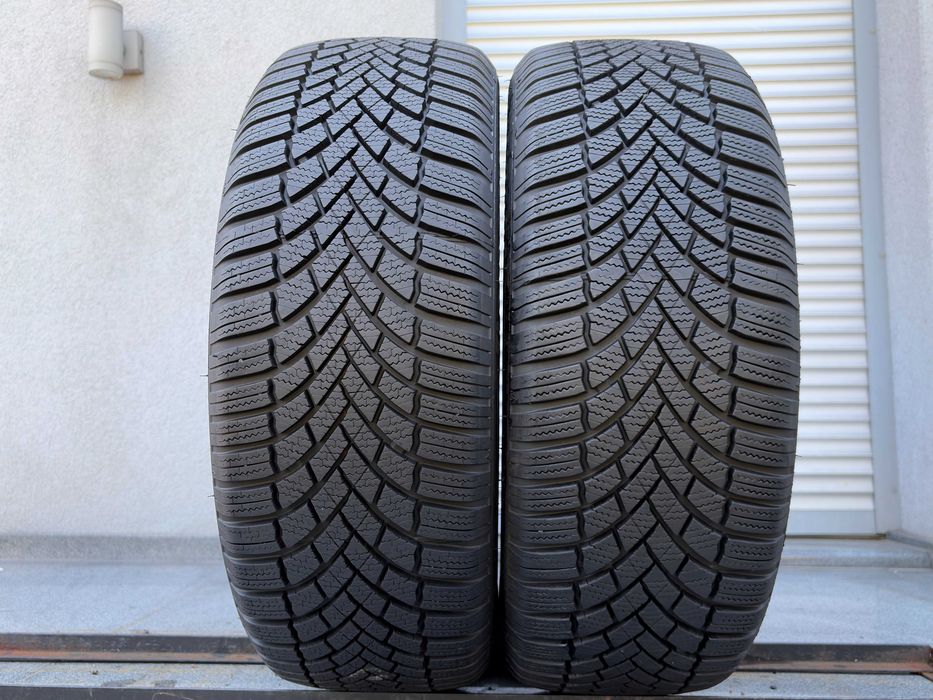 2szt zimowe 205/55R17 Bridgestone 8mm 2024r PO JEDNYM SEZONIE! Z1285 gwar