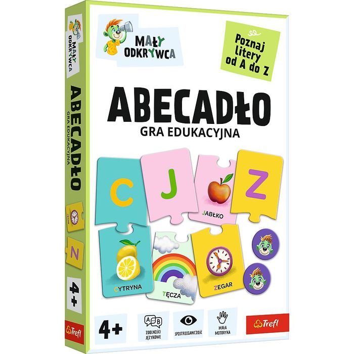 GRA - Abecadło / Mały Odkrywca Trefl 02811