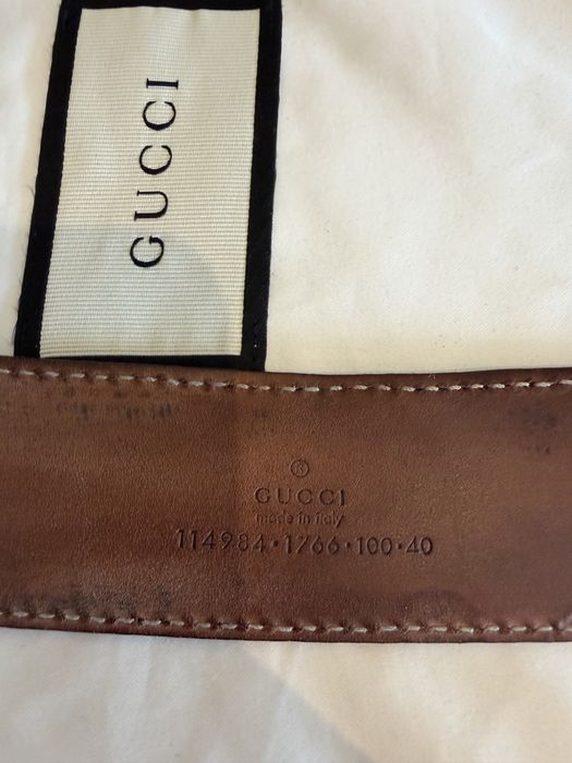 Gucci Belt Dark Brown