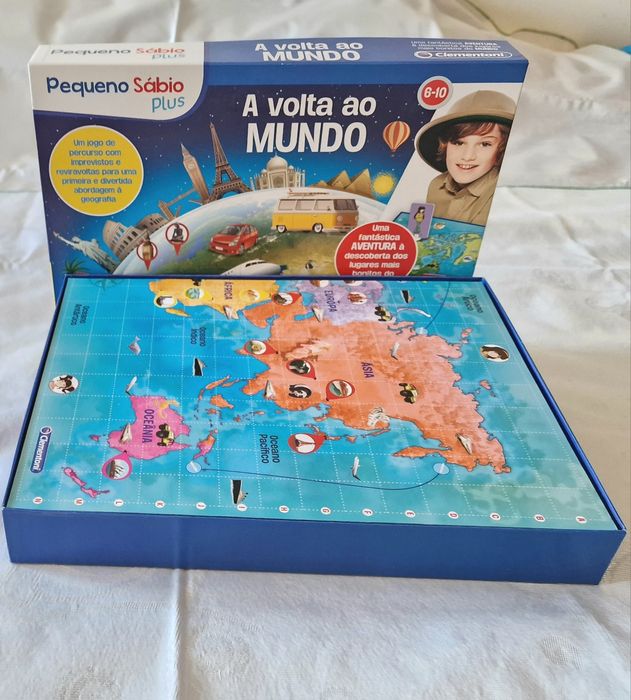 Clementoni Pequeno Sábio Plus A Volta ao Mundo
