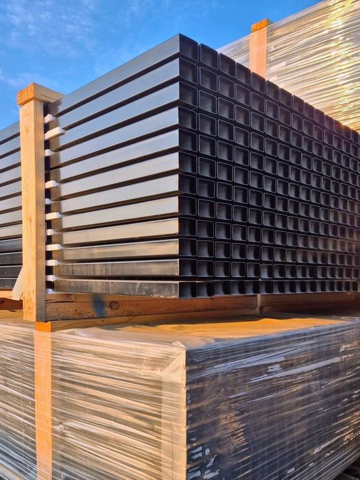 Słupek ogrodzeniowy Zn+RAL 60x40mm, H-2000mm