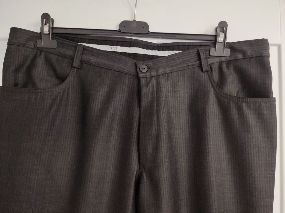Męskie spodnie eleganckie XL
