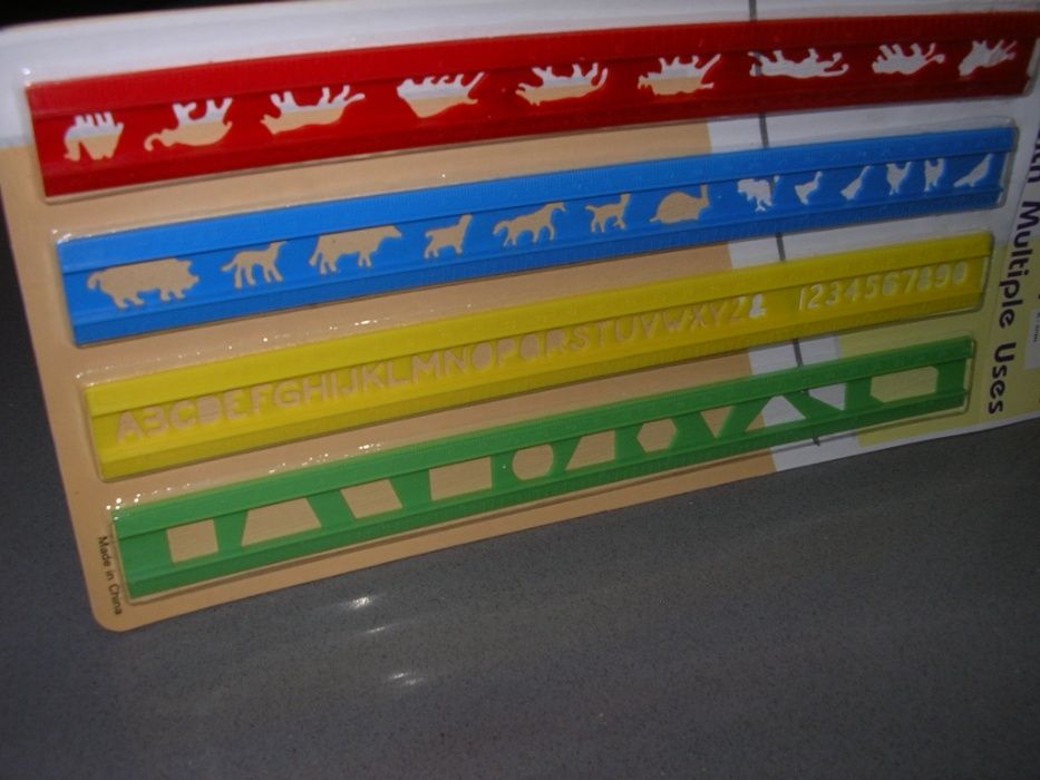 Réguas para Crianças, Vários Formatos