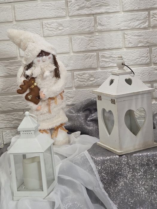 Skrzat lalka ozdoba dekoracja ręcznie wykonana