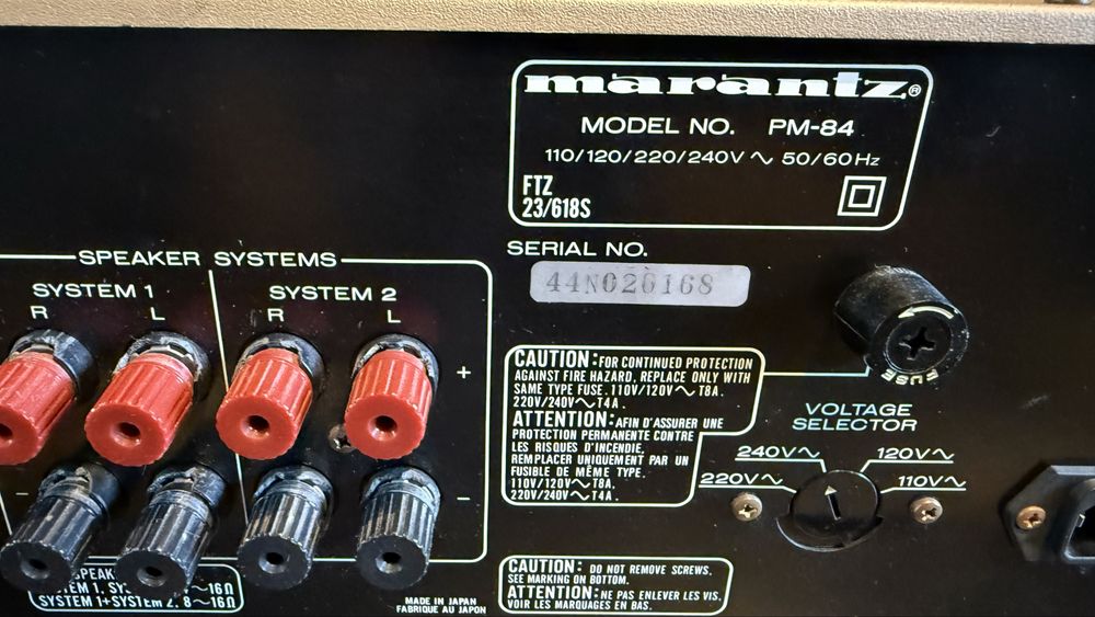 Marantz PM-84 wzmacniacz