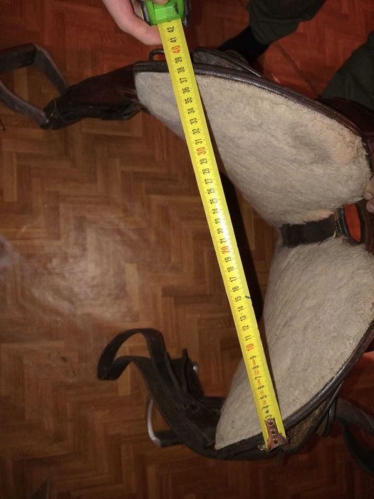 Siodło western Continental 160, popręg i pad