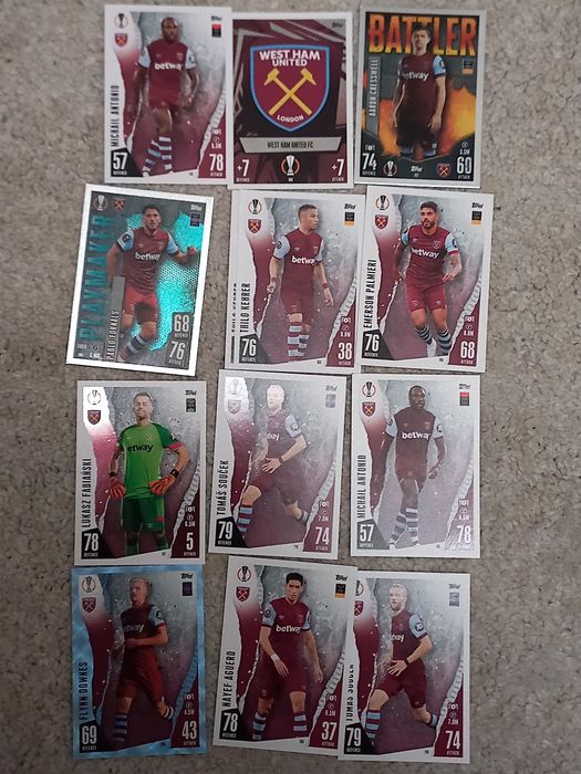 Cartas match attax 23/24
