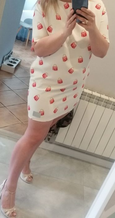 Sukienka alla tunika 38roz