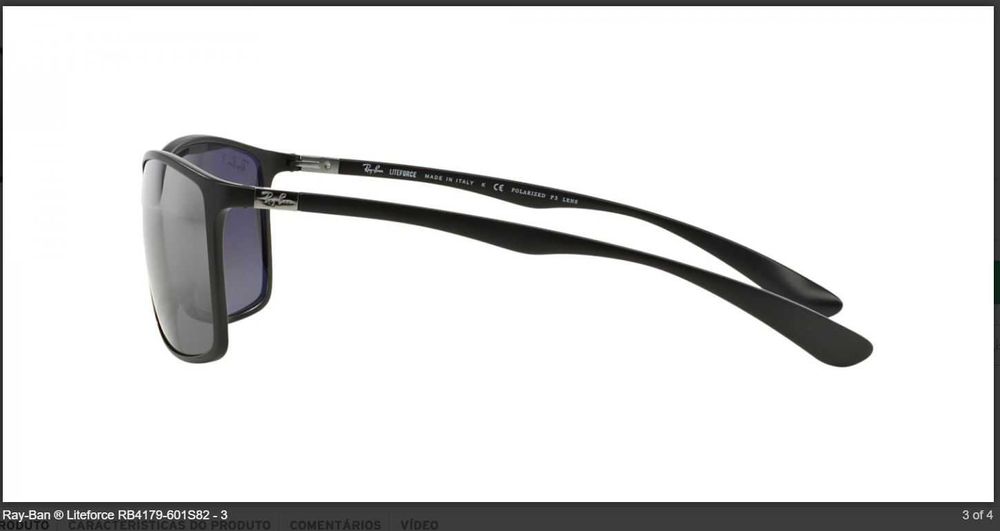 Oculos de Sol Ray Ban Mod. LiteForce Polarizados