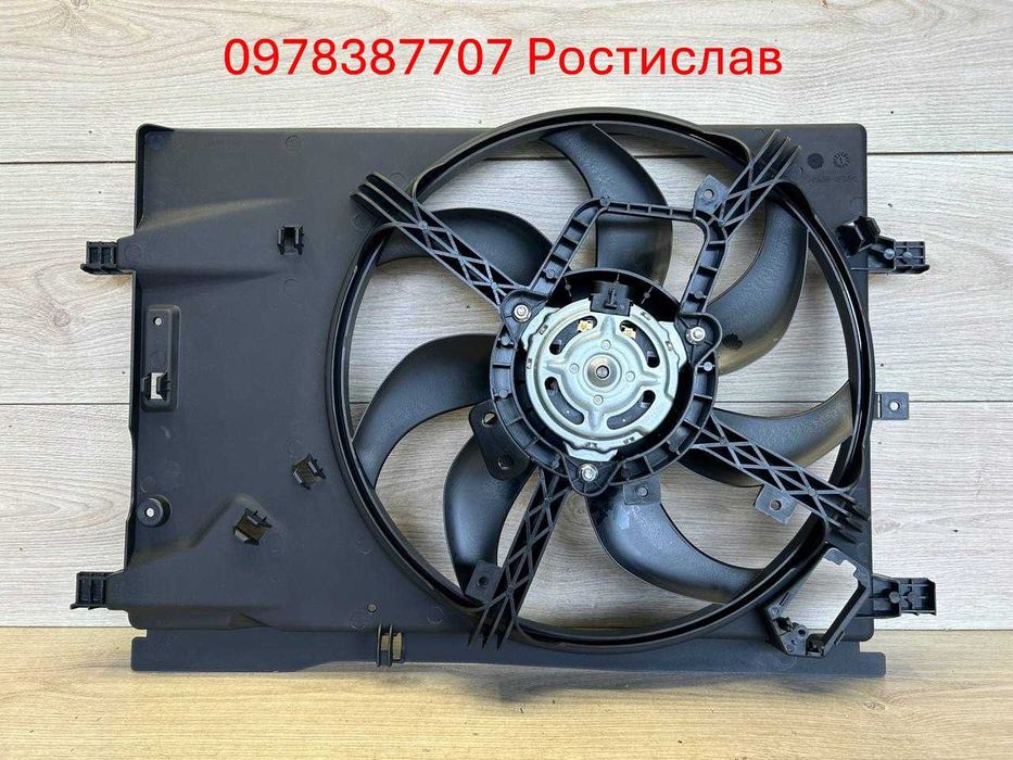 Дифузор Вентилятор радіатора Fiat Fiorino Qubo Nemo 1.4 52217935