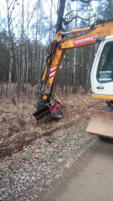 Wycinki, rekultywacja, karczowanie, mulczer , mulczer wgłębny