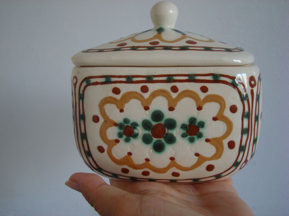 кераміка шкатулка вінтаж Прикарпаття ручна робота відмін.стан