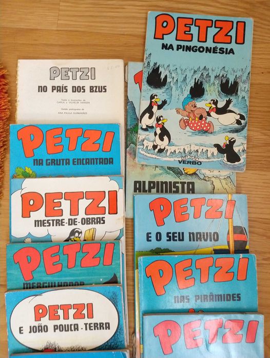 Livros BD Infantil PETZI