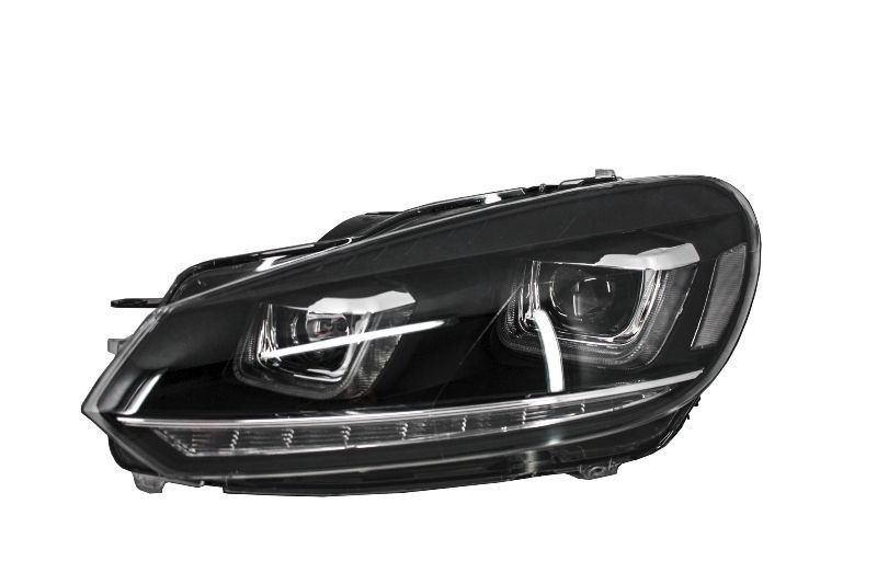 Faróis VW Golf VI 6 (2008 a 2012) Look Xenon H7