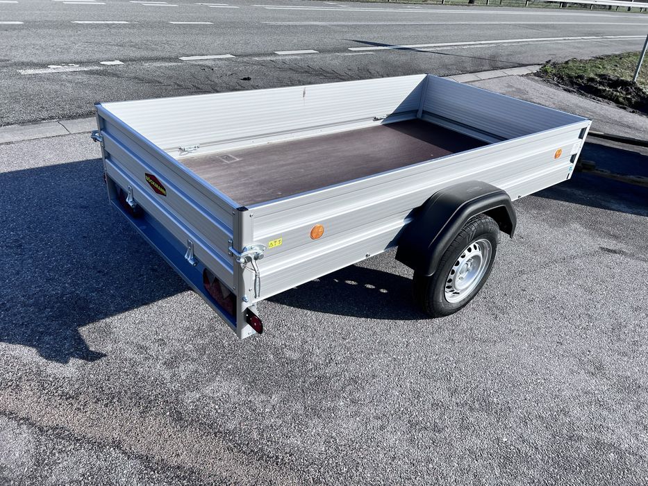 Böckmann przyczepa lekka  1.30x2,5m aluminiowa lekka Fabrycznie NOWA