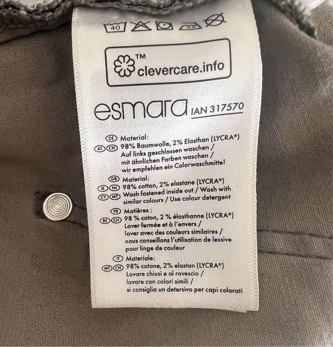 Spodnie damskie kolorowe typu jeans esmara