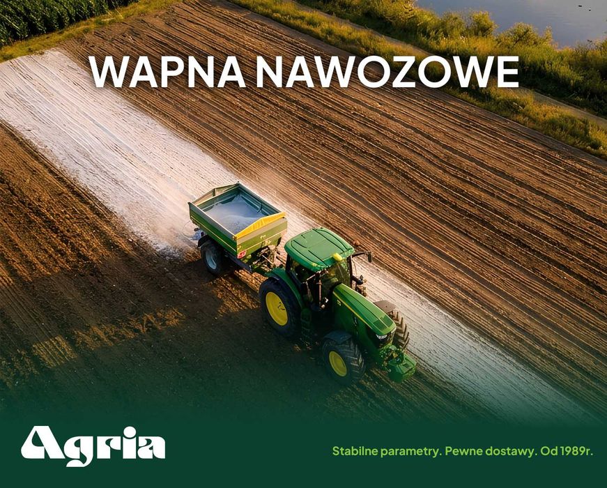 Wapno Nawozowe  tlenkowe CaO 70%, odkwaszanie