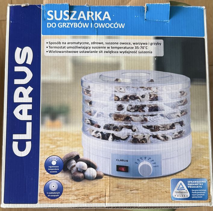 Suszarka do grzybow i owoców clarus
