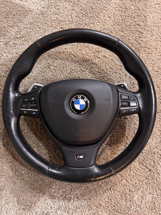 Volante bmw pack m com patilhas