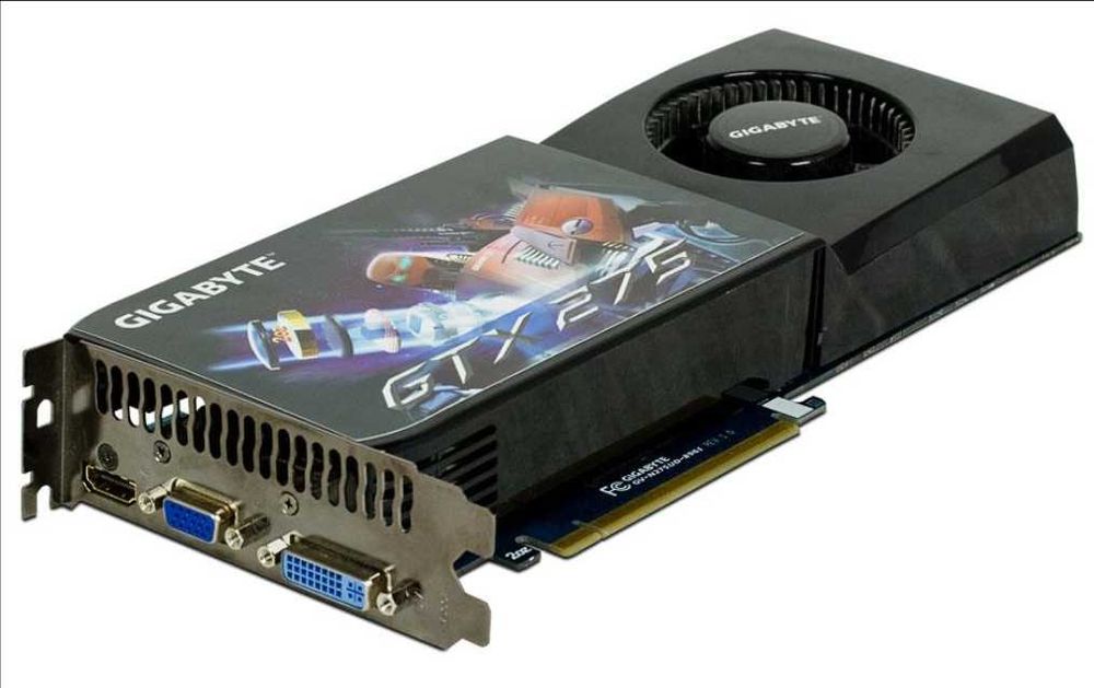 Видеокарта gigabyte nvidia gtx275