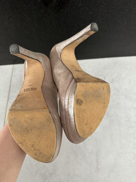 Buty na obcasie szpilki diesel