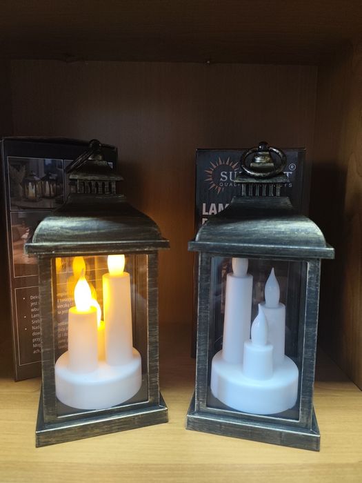 2 nowe lampiony LED
