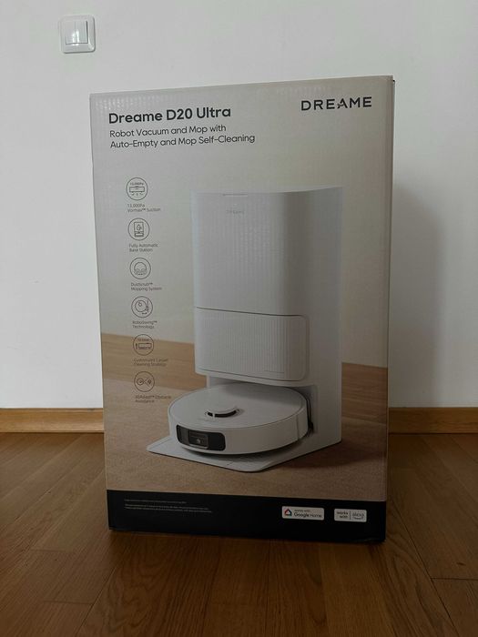 Новий Робот-пилосос Dreame Bot D20 Ultra