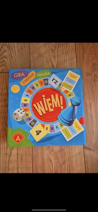 Gra rodzinna Wiem ! Gra zabawa nauka Alexanderkomplet jest nowy
