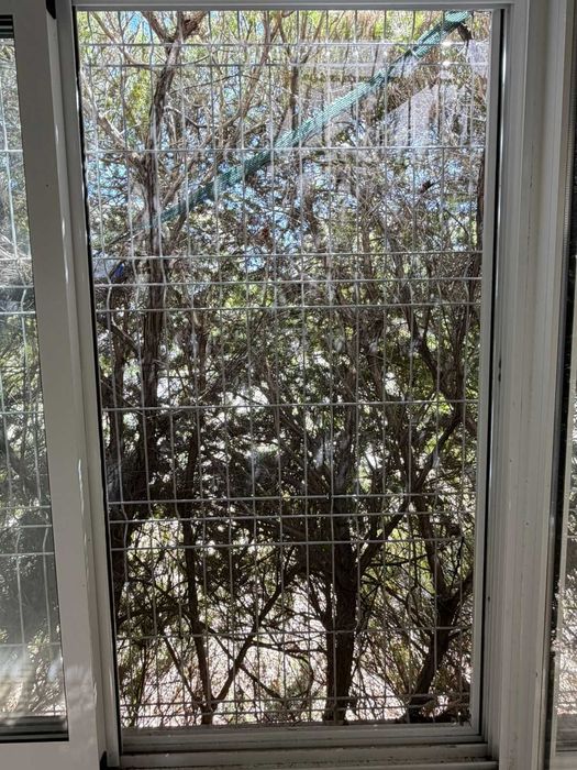 Janela de alumínio e vidro duplo