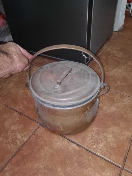 Tachos em cobre antigos