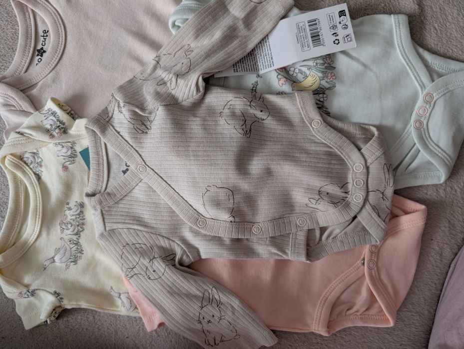 Nowe body niemowlęce 5 szt.