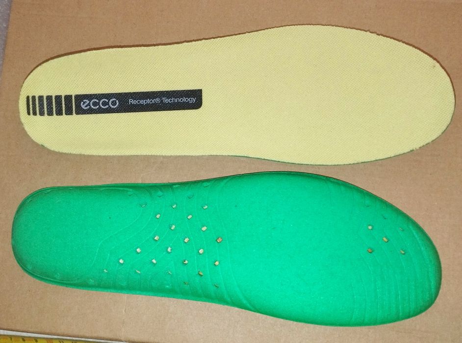 Устілки шкіряні  від бренду ЕССО Comfоrt р.38/р.40/р.37/р.42