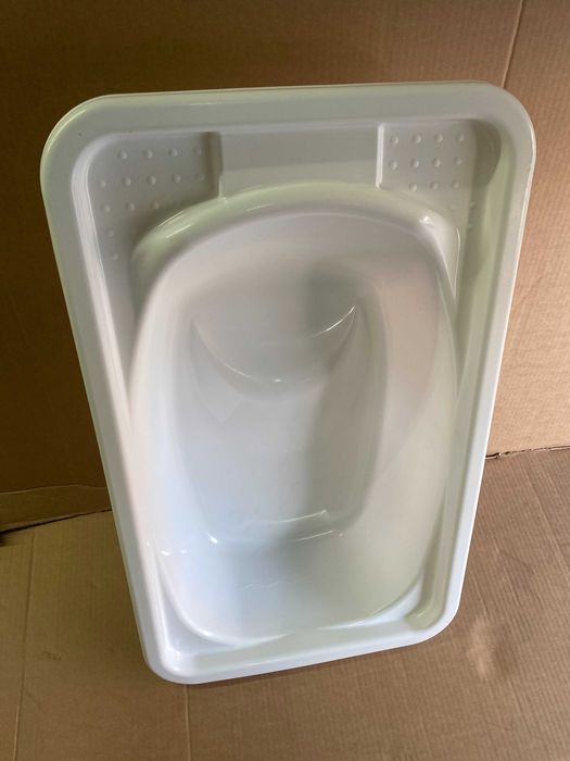 Banheira com assento ergonómico para bebé 0+ Branca